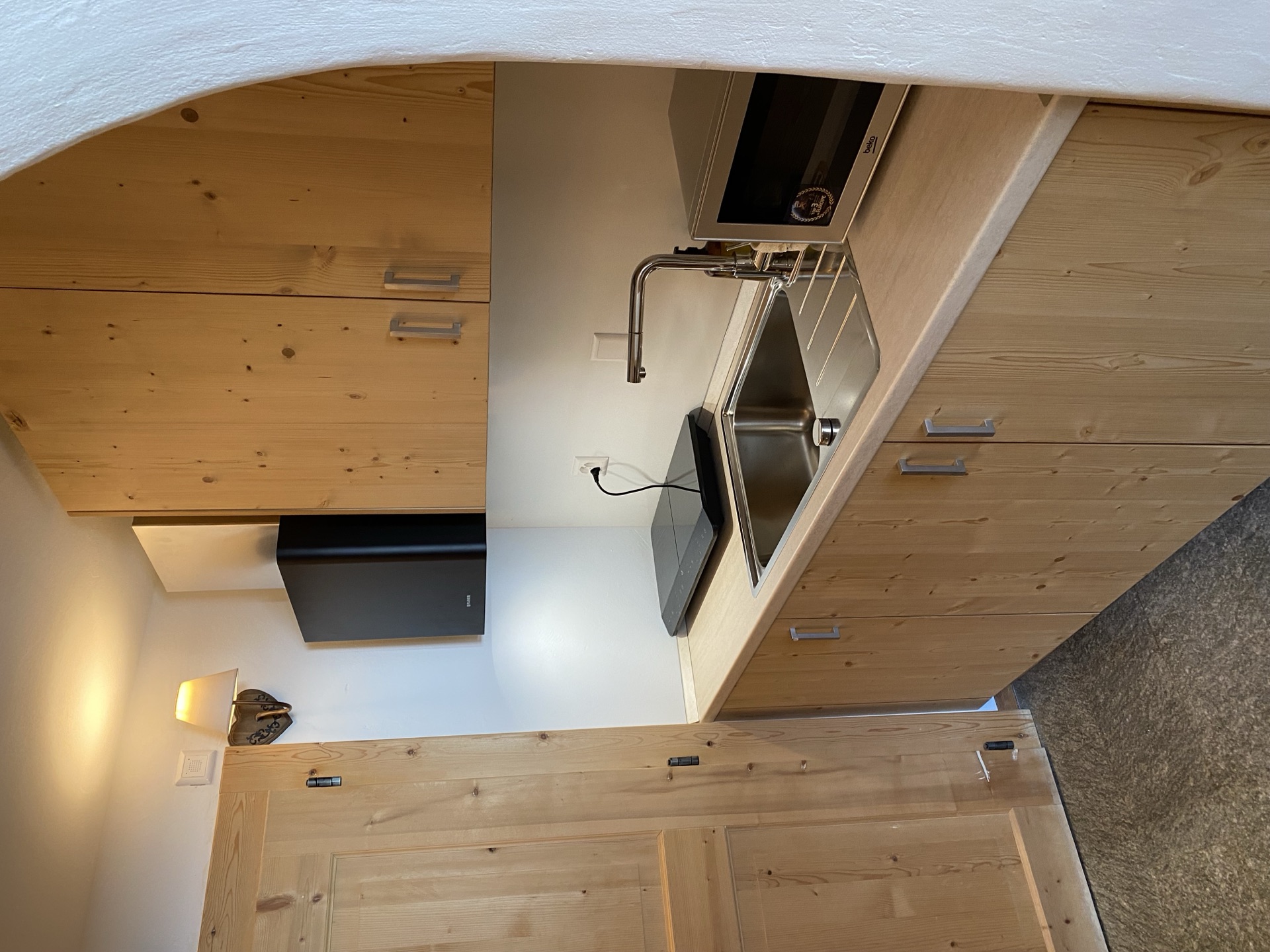 Suite detail with mountain views
